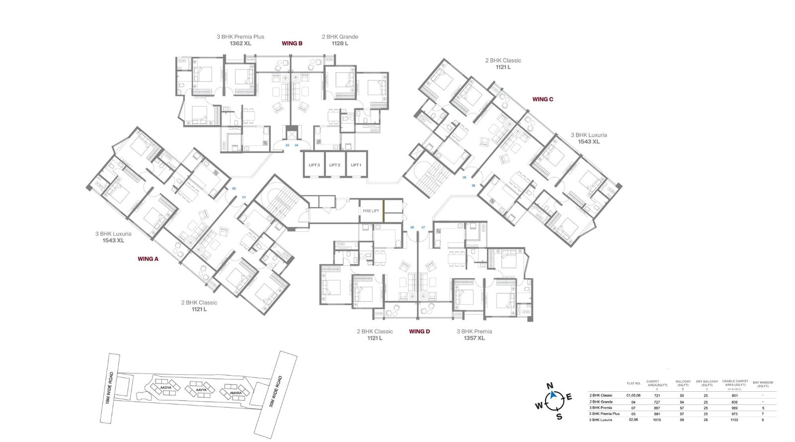 Siddhashila-Eevva-Typical-Floor-Plan